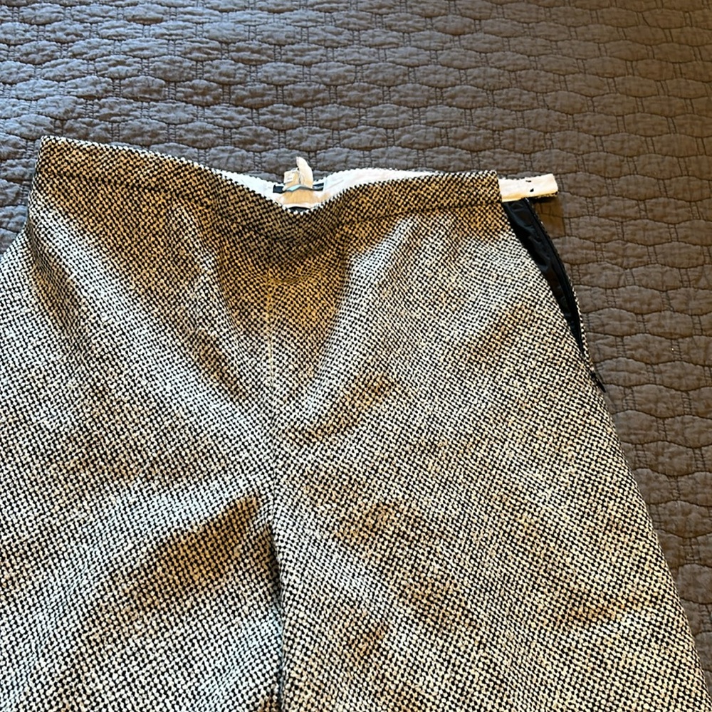 J.Crew wool houndstooth pants/trouser size 12 - Picture 5 of 6